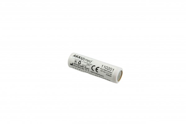 Batterie NC pour Elmed Flowcheck Spirometer FLC1000 3,6 Volt 0,11 Ah conforme CE