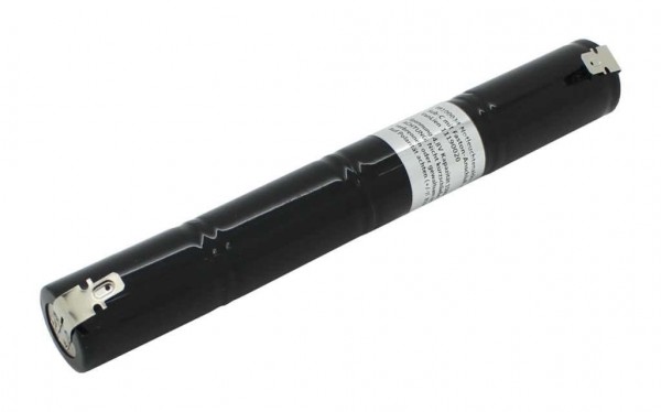 Batterie lumière de secours NiCd 4.8V 1800mAh L1x4 Sub-C avec connecteur Faston remplace la batterie 4.8V