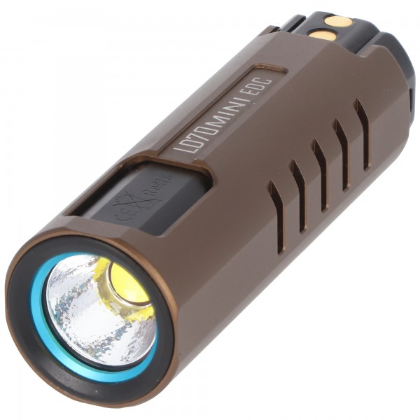 Torche LED Imalent LD70 Mini EDC avec 4000 lumens et une portée lumineuse allant jusqu'à 203 mètres.