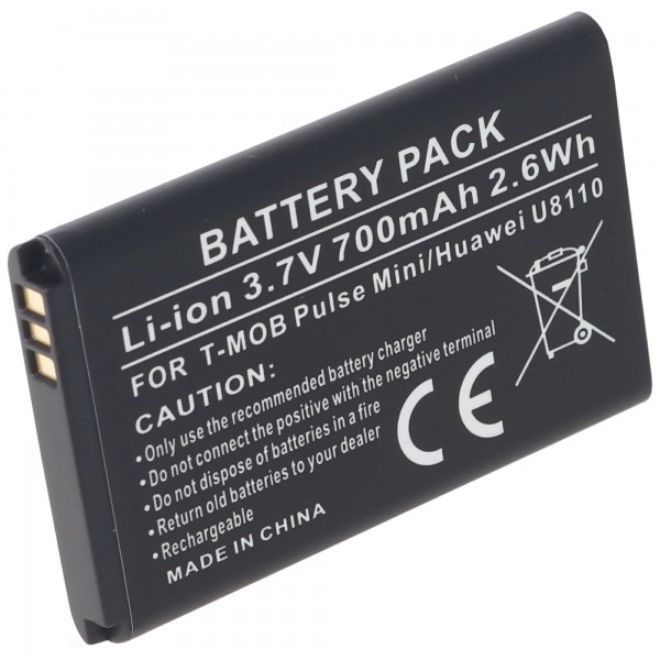 Batterie pour T-Mobile Pulse Mini, T-Mobile Tap, batterie HB5A2H