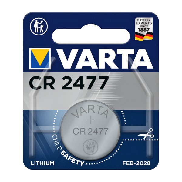 Pile bouton au lithium Varta CR2477 24,5 x 7,7 mm 1 pièce