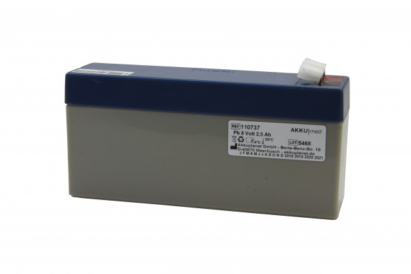 Batterie au plomb adaptée pour moniteur Siemens Sirecust 610 - 630