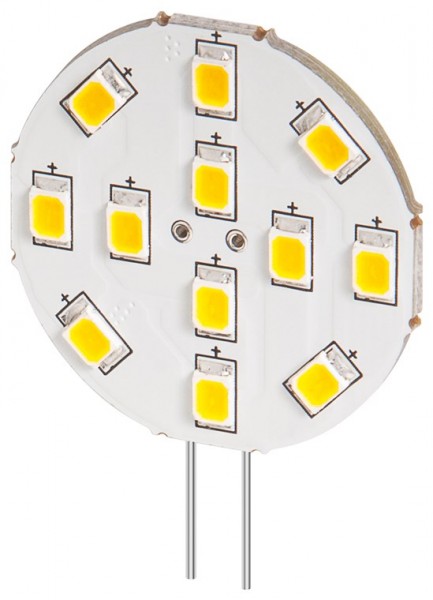 Spot LED Goobay, 2 W - culot G4, remplacé, blanc froid, non dimmable