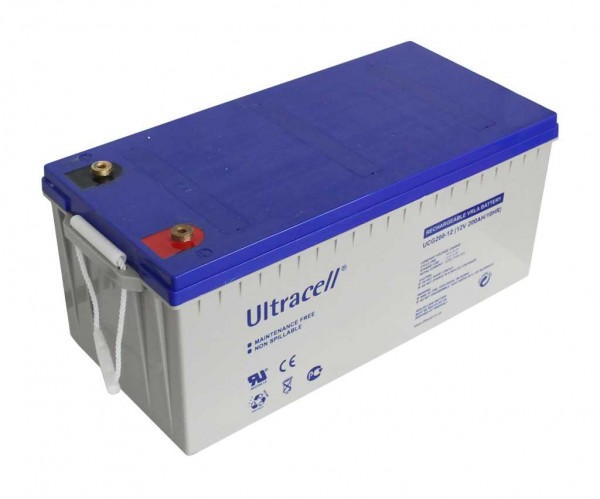 Ultracell UCG200-12 12V 200Ah batterie plomb-acide AGM plomb-gel à décharge profonde
