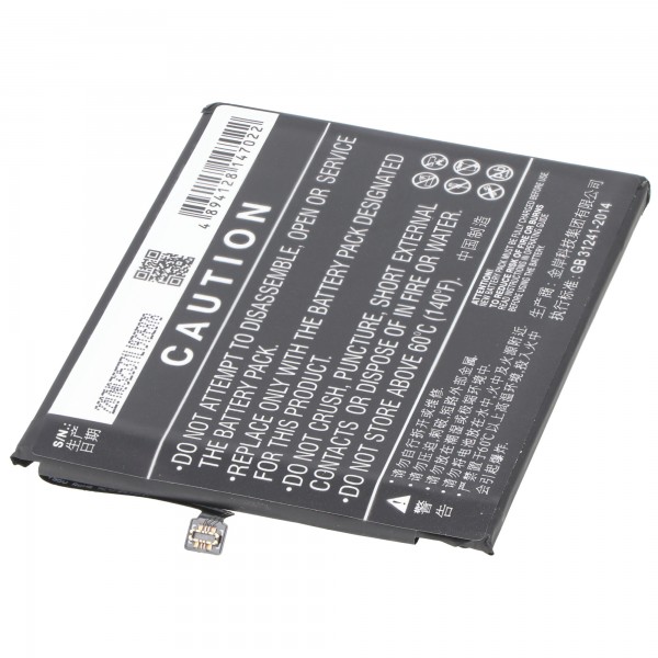 Batterie Li-Polymer - 3950mAh (3.85V) pour téléphones portables Xiaomi Mi CC9e ao, smartphones, téléphones tels que Xiaomi BM4F