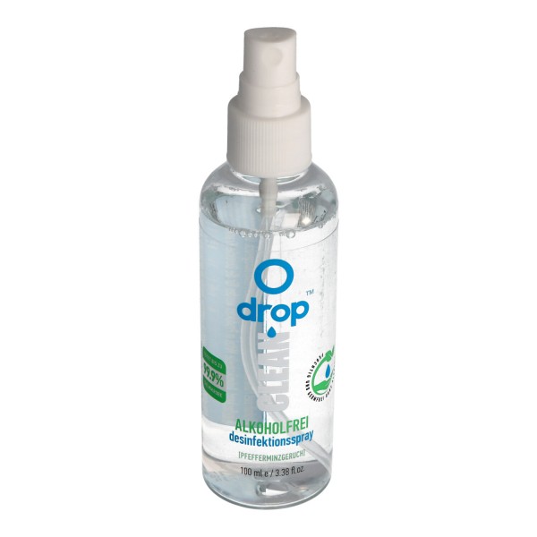 Drop Clean, le désinfectant sans alcool, spray désinfectant pour les mains à l'odeur de menthe poivrée