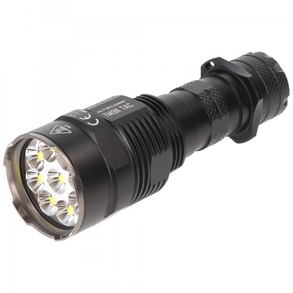 Lampe de poche LED Nitecore TM9K TAC, 9800 lumens, TurboReady, lampe de poche tactique, avec batterie Li-Ion 21700 5000mAh