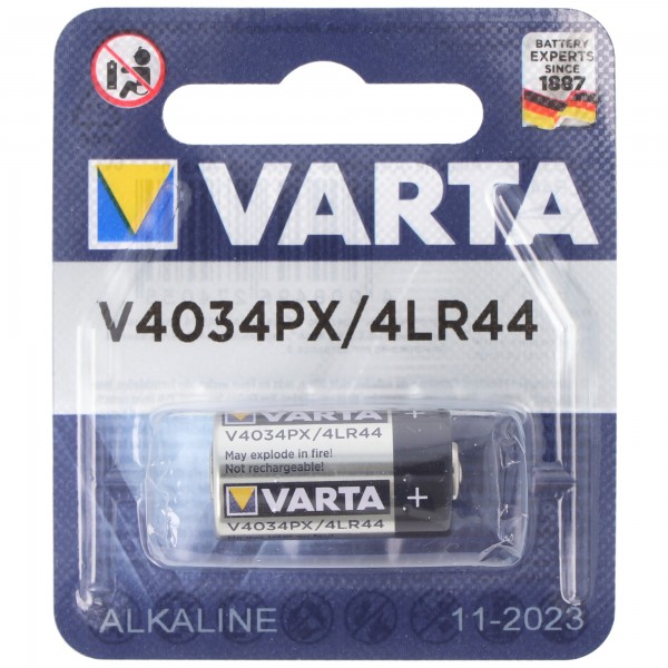 Batterie Photo Varta V4034, 4LR44, PX28A, A544, K28A