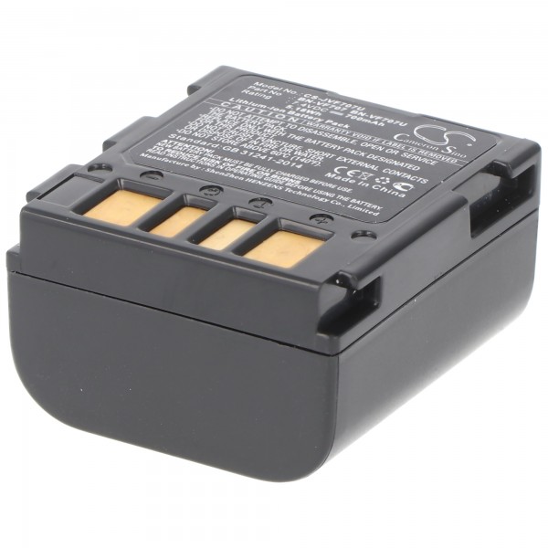 Batterie compatible pour JVC BN-VF707, BN-VF707U 750mAh
