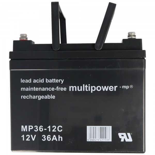 Multipower MP36-12C Conception résistante aux cycles