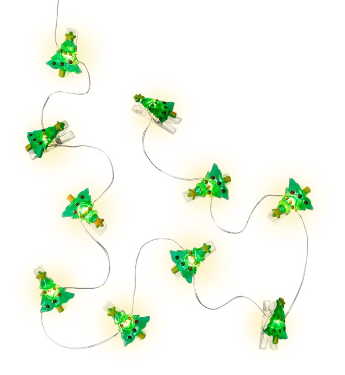 Guirlandes lumineuses à LED,guirlandes lumineuses à piles 10LED,guirlandes  lumineuses à LED pour chambre Noël