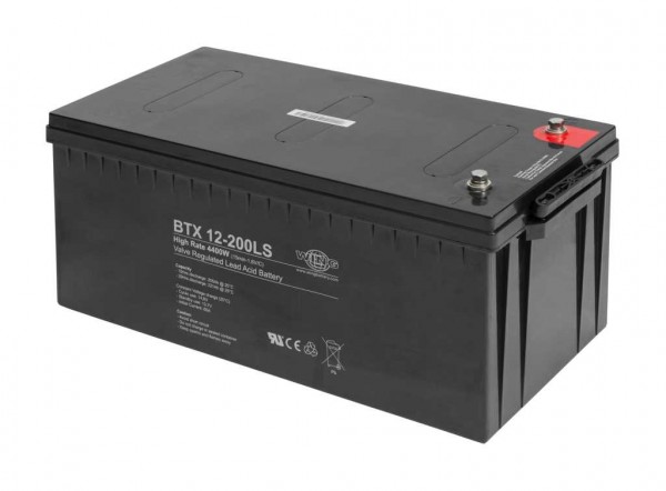 Wing BTX12-200LS 12V 210Ah batterie au plomb capable de courant élevé batterie au plomb AGM batterie au plomb