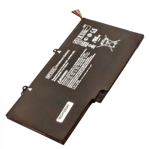 Batterie compatible pour HP Envy 15, Pavilion X360, 3ICP6 / 60/80, 760944-421, 760944-541, 761230-005, HSTNN-LB6L 11,4 Volt 3720mAh