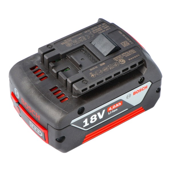 Batterie d'origine Bosch GSR 18 V-LI 2607336815 avec 18 volts et 4000mAh