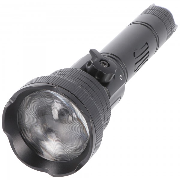 Brinyte T28 Artemis Lampe de poche LED pour chasseurs avec zoom, lumière rouge et verte réglable, avec un maximum de 650 lumens