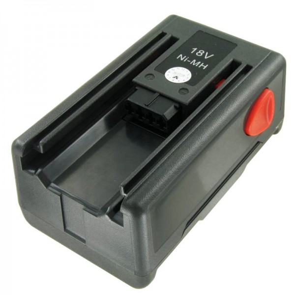 Batterie adaptéee pour Gardena 8834-20 avec 18Volt Ni-MH, 1500mAh, 5788773-01