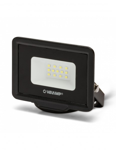 Velamp PADLIGHT5, spot LED SMD, 10W IP65, noir 4000K