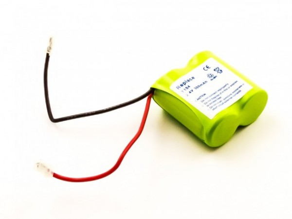 Batterie pour A & A ET496, GE 9505, 9506A, NiMH, 2.4V, 300mAh