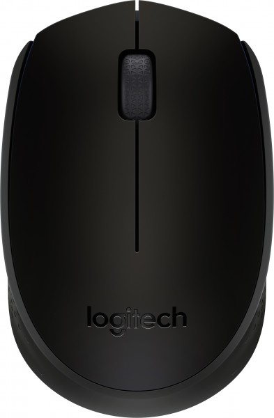 Logitech Mouse B170, sans fil, optique noire, 1000 dpi, 3 boutons, business