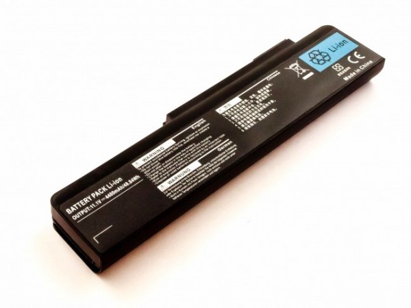 Batterie pour BENQ JoyBook S41, S42, Li-ion, 11.1V, 4400mAh, 48.8Wh, noir