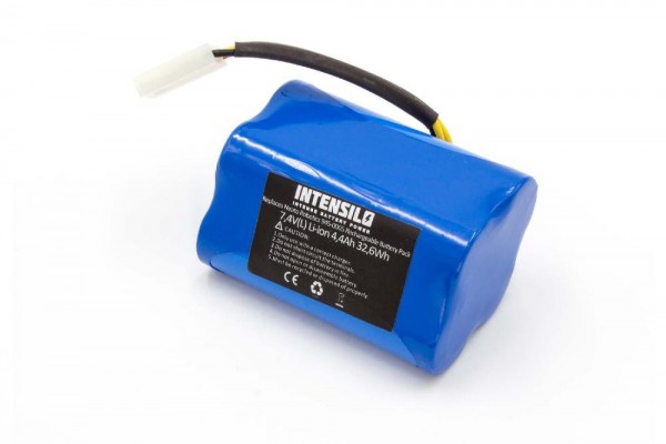 Batterie Li-Ion - 4400mAh (7.4V) pour robots aspirateurs Home Cleaner robots domestiques tels que Neato 205-0001, 945-0005, 945-0006 Vorwerk 46439, PN46439, SCM61932