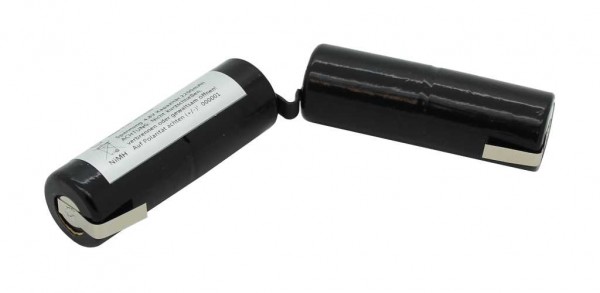 Insérez la batterie d'outil NiMH 4.8V 2200mAh adaptée aux cisailles Rems Akku-ROS P40 291310