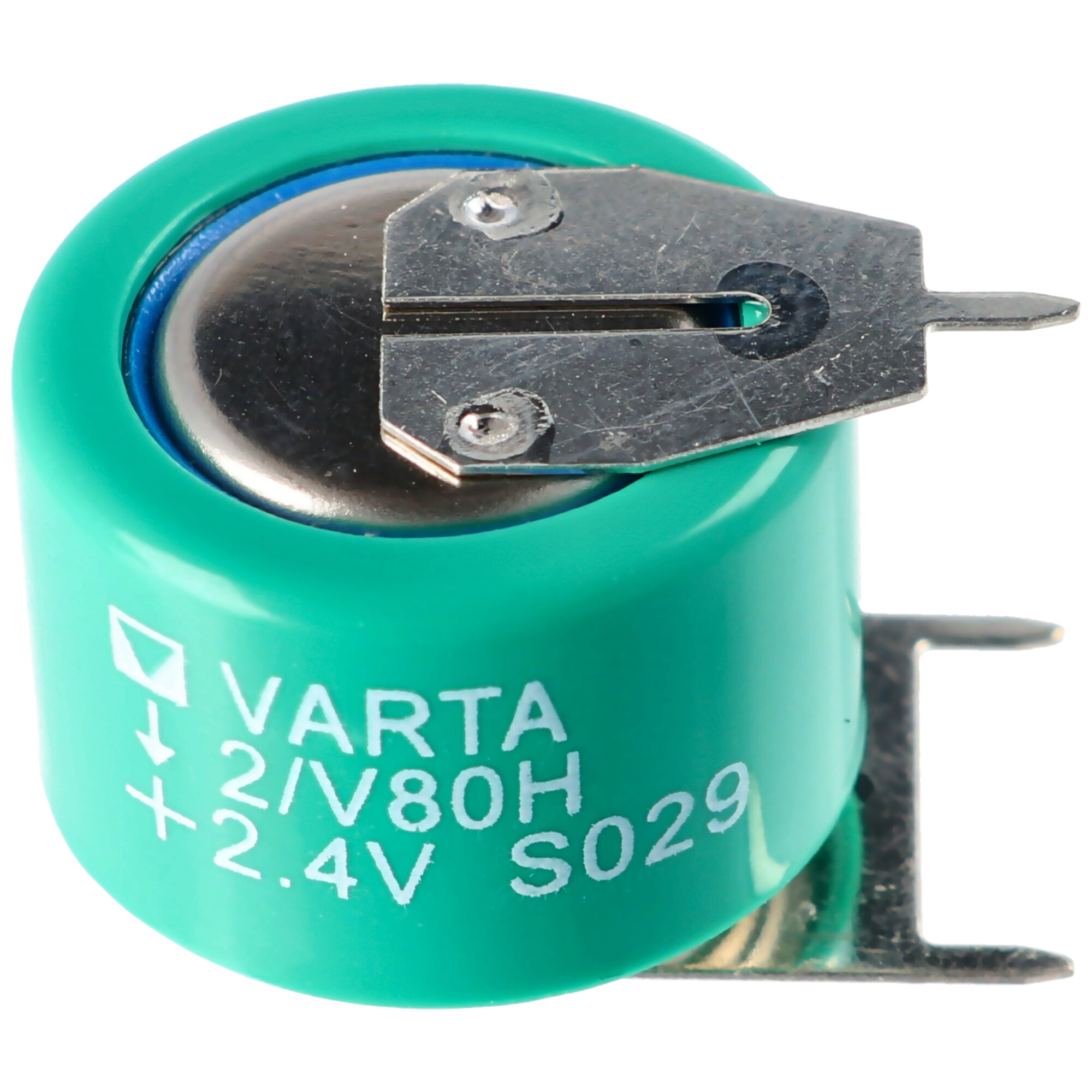 Pile bouton rechargeable NiMH Varta 2 / V80H NiMH, Varta, Batteries à  usage industriel, Batteries