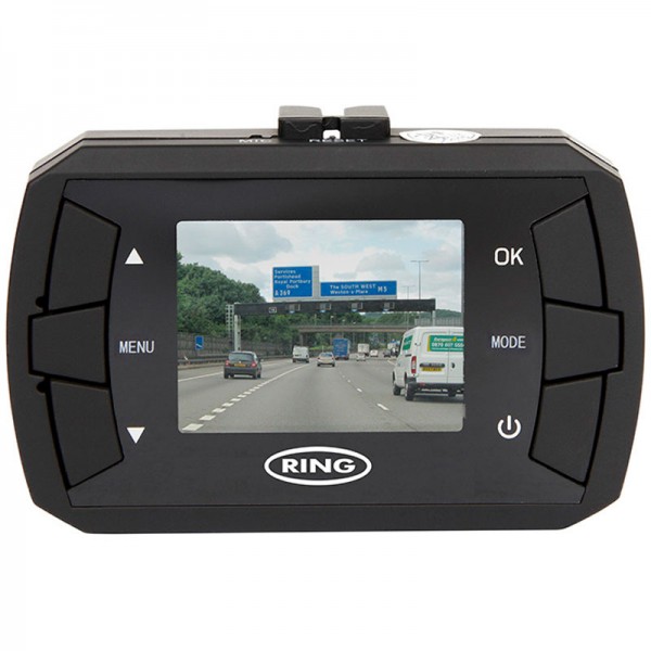 RING Dashcam RBGDC15 Caméra de tableau de bord mini écran 12 &quot;/ 24V HD