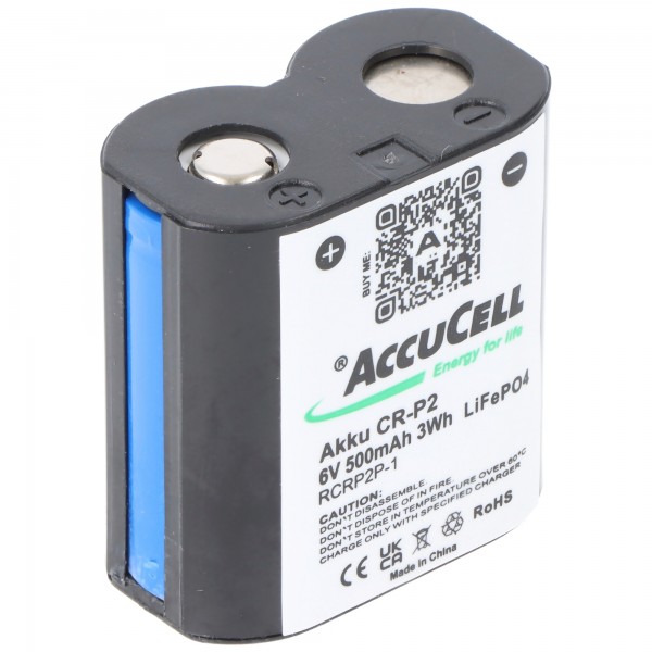 Accumulateur Li-ion rechargeable CR-P2 Accumulateur rechargeable CR-P2 CRP2