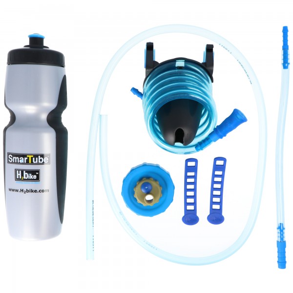 BlueDesert le système d'hydratation H2bike pour cyclistes, il permet de boire les mains libres en conduisant