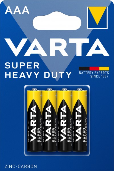 Pack de 4 Piles Varta AA 1.5V
