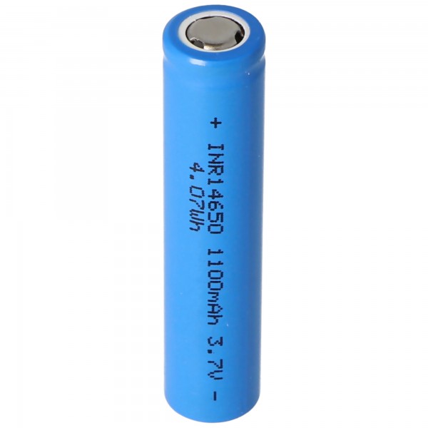 INR 14650 - Batterie Li-Ion de 1100mAh 3,7 V non protégée