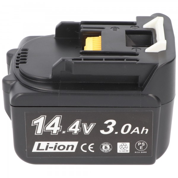 Batterie adaptéee pour Makita Makstar BL1430 3.0Ah Li-ion