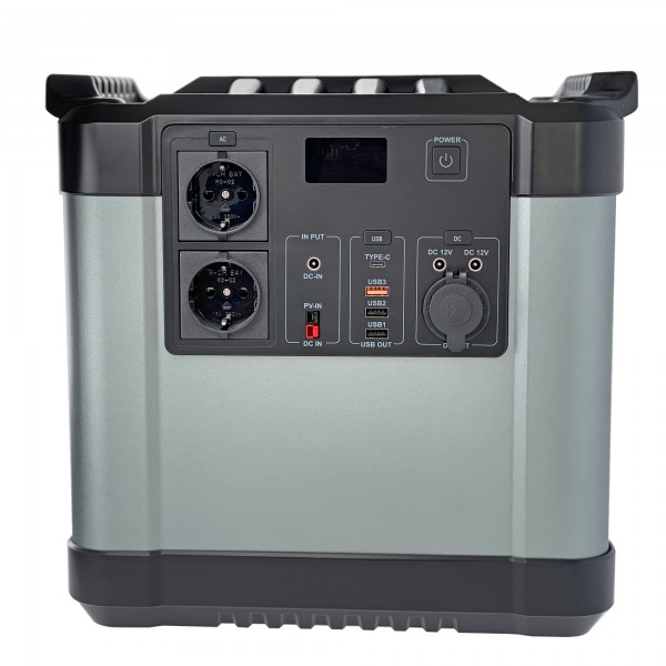 Portable Powerstation 1456Wh 2000W LiFePo4 Powerbank XXL l'alimentation indépendante