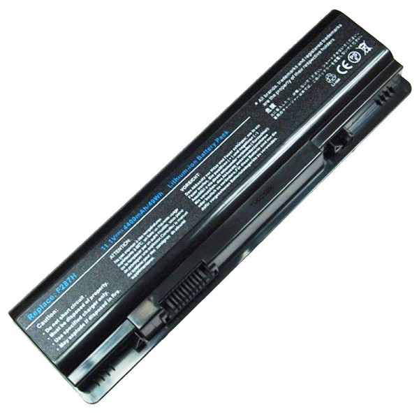Batterie pour Dell Vostro A860, Inspiron 1410, noire 4400mAh
