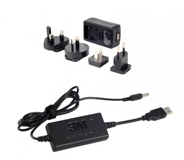 Kit de charge Peltor 230V / USB 3M pour batterie ACK053 FR08 / 09