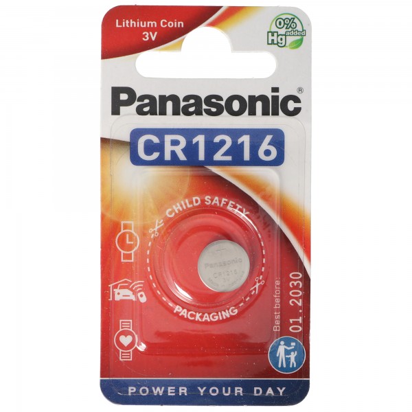 Batterie au lithium Panasonic CR1216
