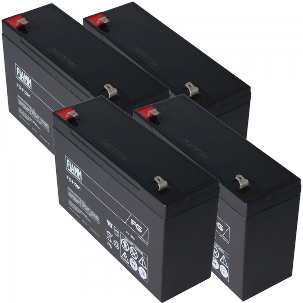 Batterie au plomb adaptée au lit de patient Völker S960-2W batterie 24 Volts