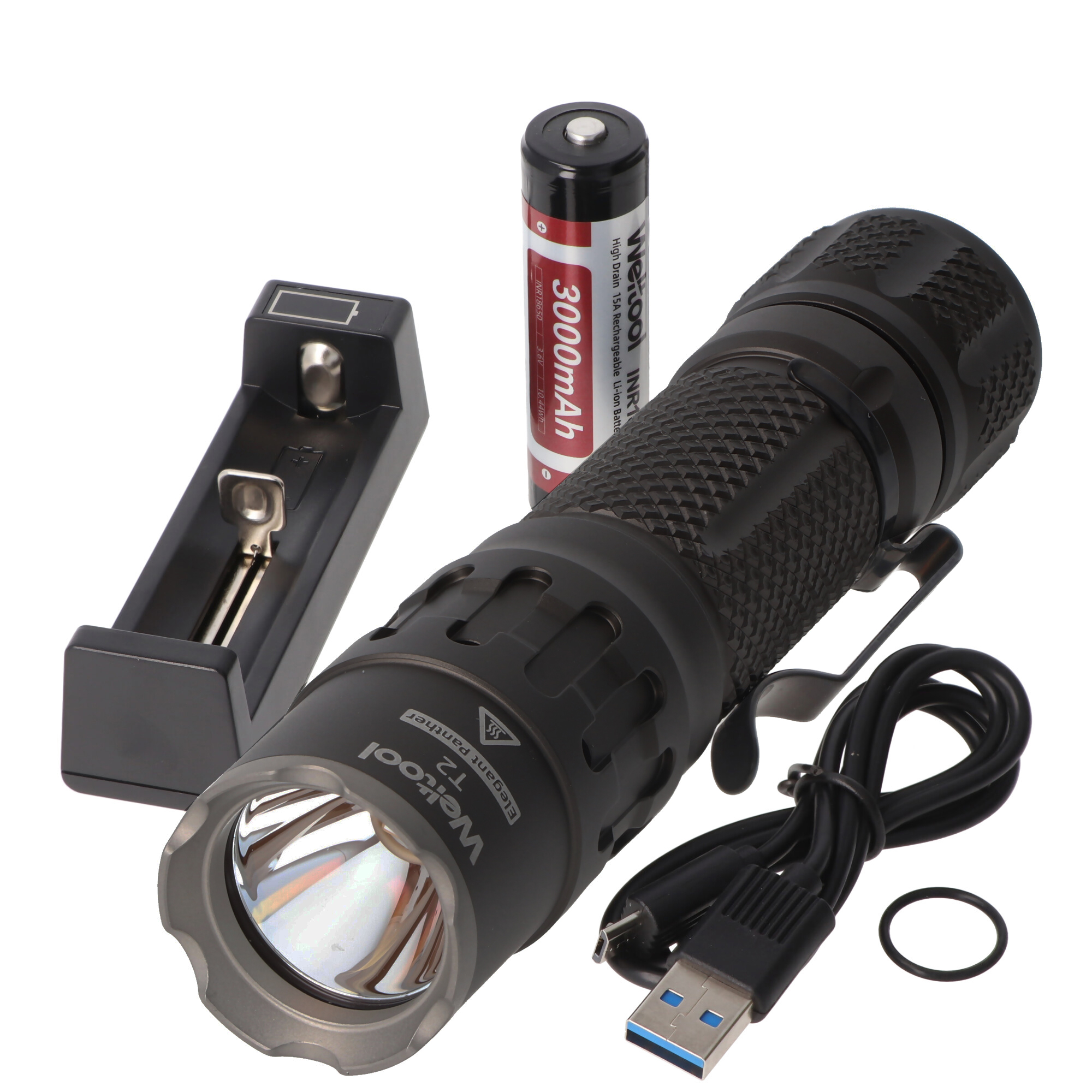 Lampe de poche laser Weltool W3Pro LEP avec 505 lumens et une