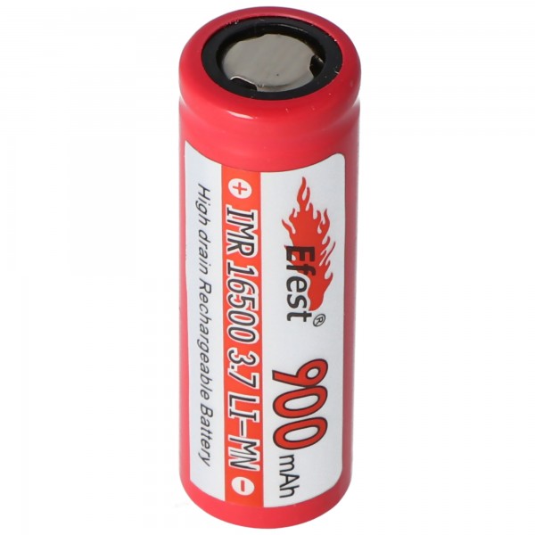 Efest IMR 16500 Batterie Li-ion 3,7V - 3,7V Li-ion (plus pôle plat)