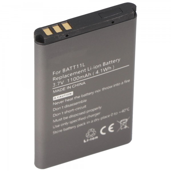 Batterie Midland type BATT11L de AccuCell pour XTC300, XTC350