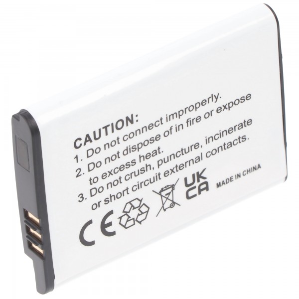 Batterie Li-Ion - 1300mAh (3.7V) - pour consoles de jeux telles que Nintendo C / CTR-A-AB, CTR-003