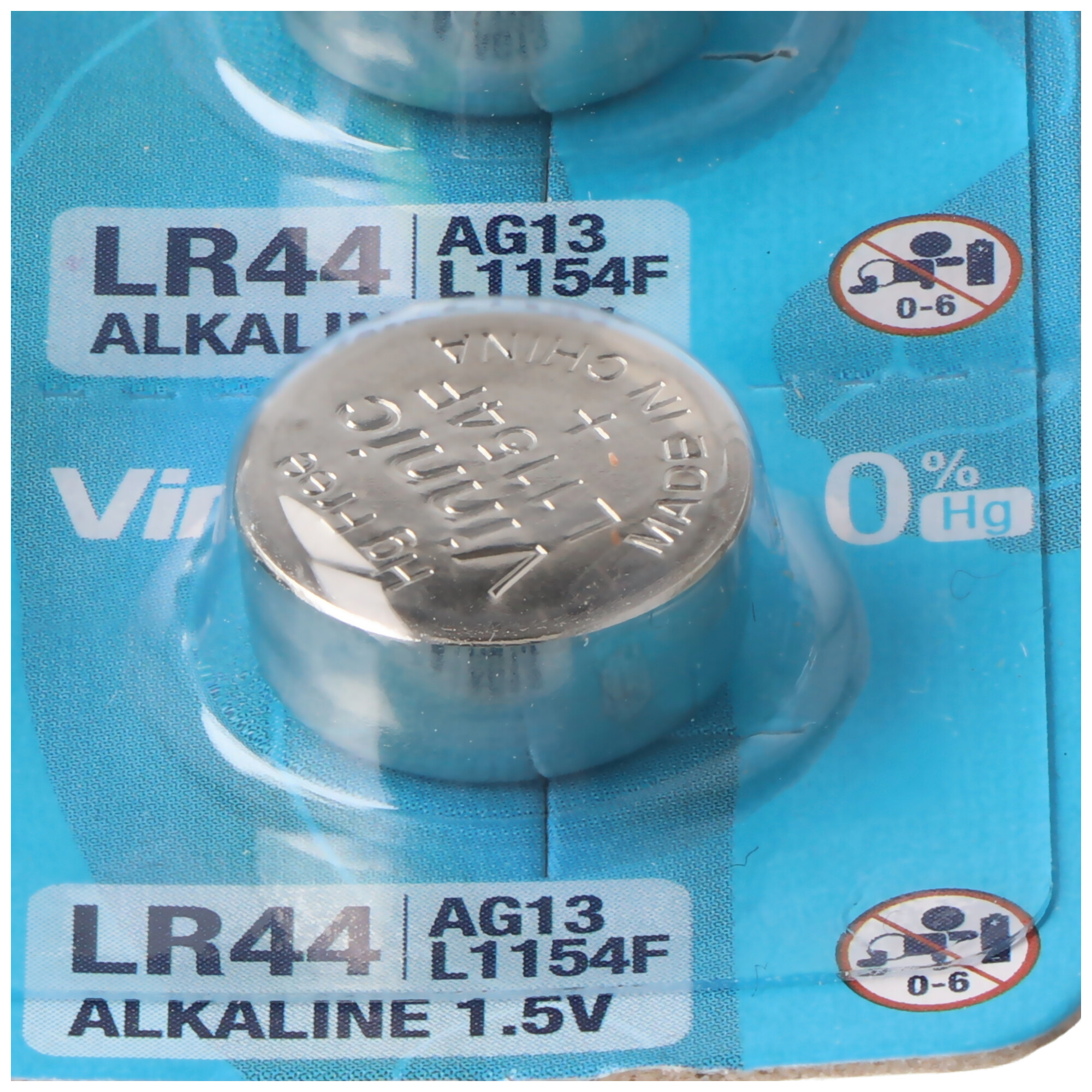 Pile bouton AG13 - Super Alcaline - Paquet de 24