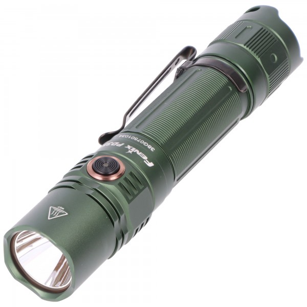 Lampe de poche LED Fenix PD35 V3.0, version spéciale Tropic Green, maximum 1700 lumens, LED SFT40, avec batterie ARB-L18-2600U