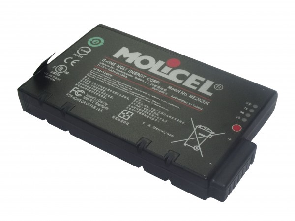 Batterie d'origine Li Ion Dräger Oxylog 2000 Plus, 3000 - type 2M86733