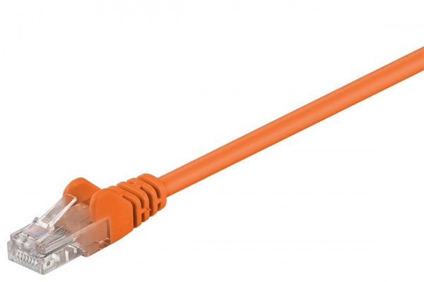 Câble patch Goobay CAT 5e, U/UTP, orange