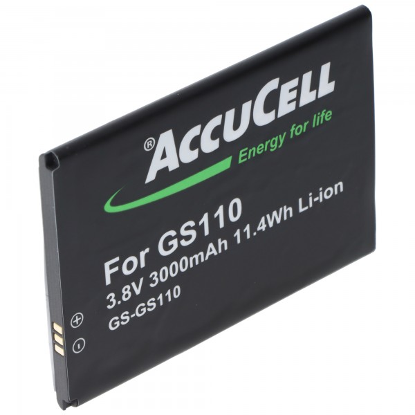 Batterie pour Gigaset GS110 Li-ion 3,8V 3000mAh 11,4Wh