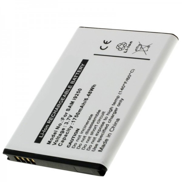 Batterie pour Samsung Nexus Prime, GT-I9250, Galaxy Nexus, 1750mAh
