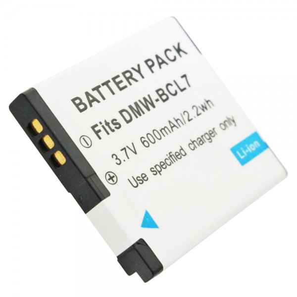 Batterie DMW-BCL7E de qualité AccuCell pour Panasonic