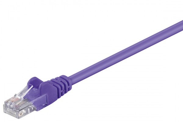 Câble patch Goobay CAT 5e, U/UTP, violet